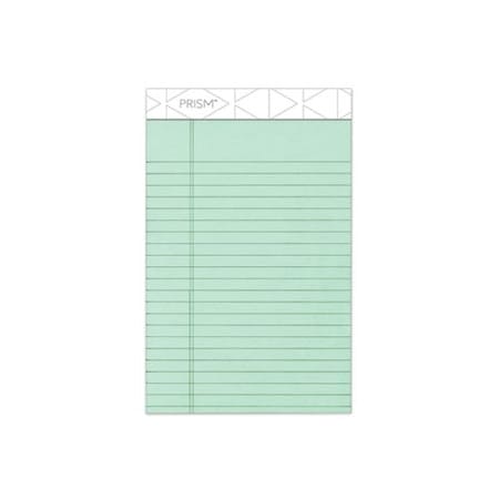 Tops Business Forms TOPS, PRISM + WRITING PADS, NARROW RULE, 5 X 8, PASTEL GREEN, 12PK 63090